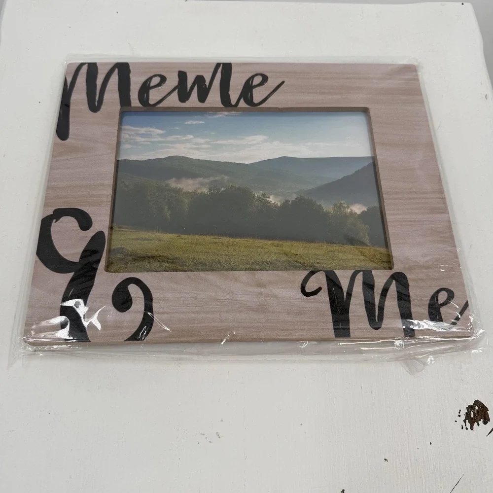 Meme & Me Picture Frame‎ 4x6 Photo Free Standing Decor Grandma
